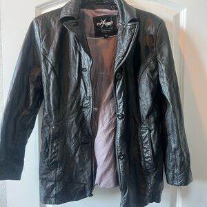 Maxima Wilson’s Women's Black Leather Jacket
